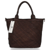 GEANȚĂ DE DAMĂ shopper bag Vittoria Gotti ciocolatiu V2400